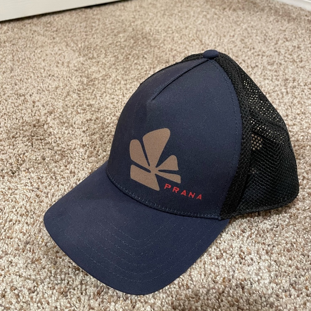 Prana Navy and Black Mesh Cap